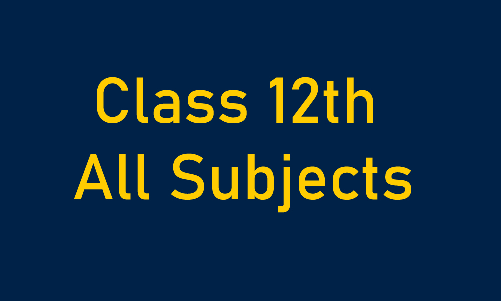 Class 12th